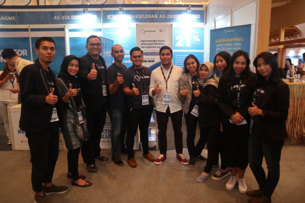 Tim Akseleran di Indonesia Fintech Summit & Expo 2019