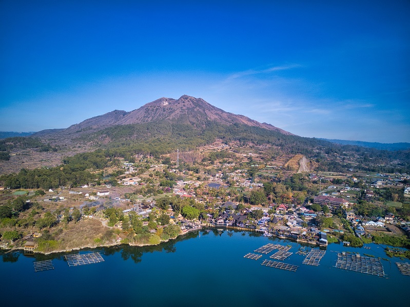 Batur Global Geopark, pusat destinasi wisata di Kabupaten Bangli.