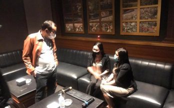 Penggerebekan Vanesa BSD Karaoke. (Dok Polri)
