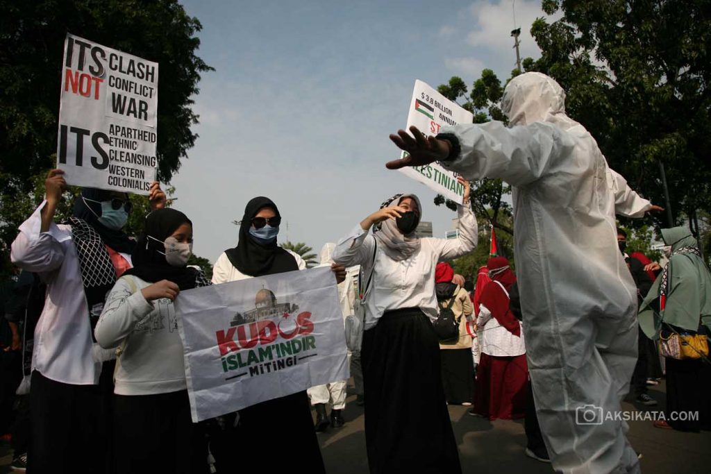 Demonstrasi Bela Palestina - Kuncoro Widyo Rumpoko 00