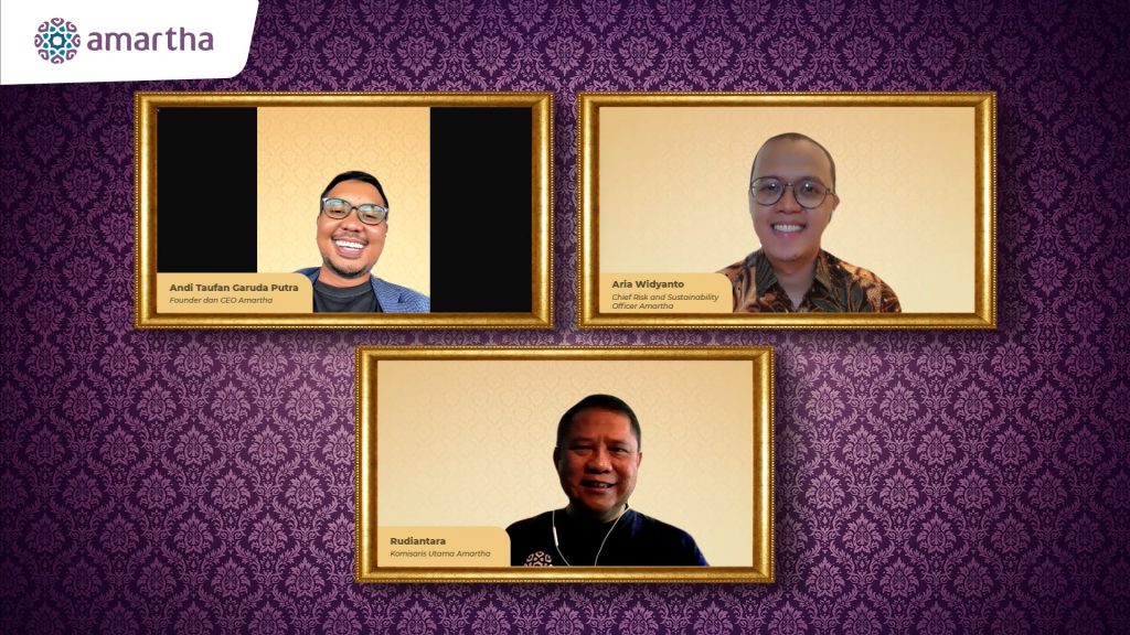 Foto Launching Satu Juta Mitra Amartha